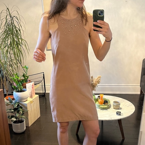 Little Suede Dress - Picture 3 of 6